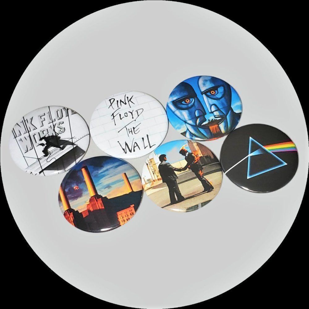 Pink Floyd Dark Side Of The Moon 8Rock Music Button Pins